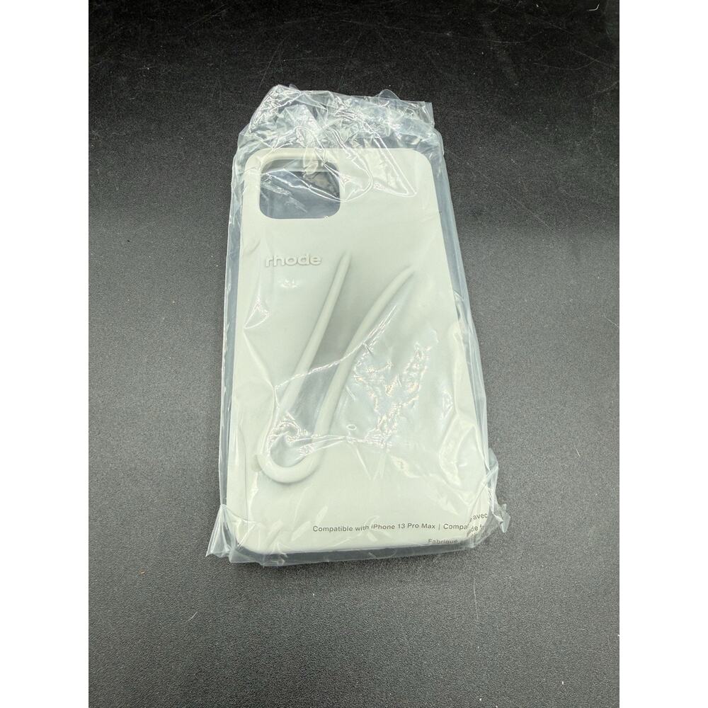 Rhode Lip Gloss Holder Silicone Phone Case for Apple iPhone 13 Pro Max